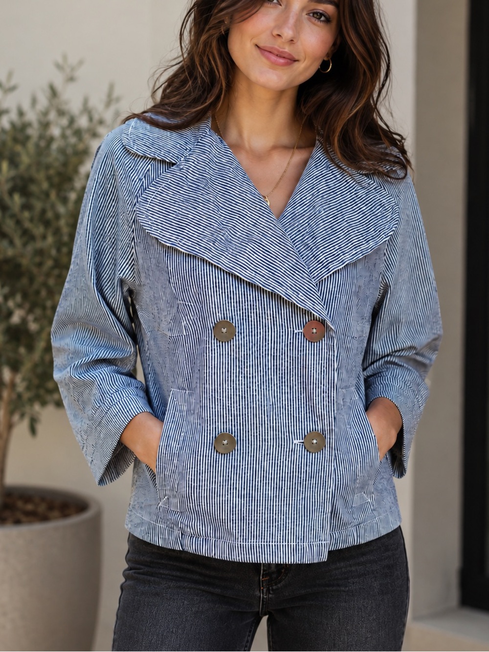Live a Little Seersucker Jacket